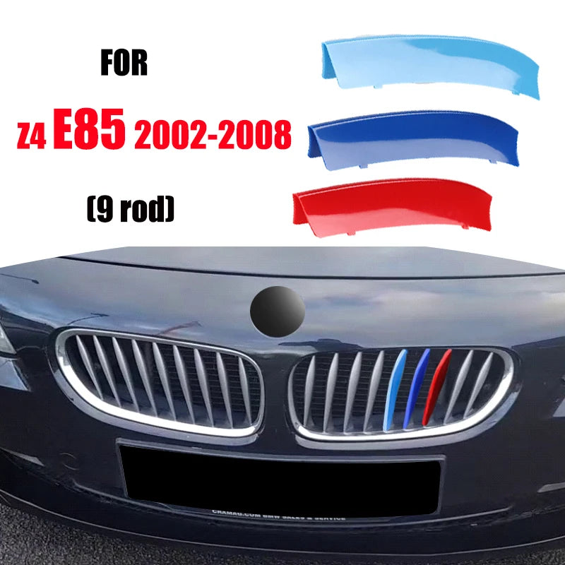 3 Pcs Front Grille Insert Trims for BMW