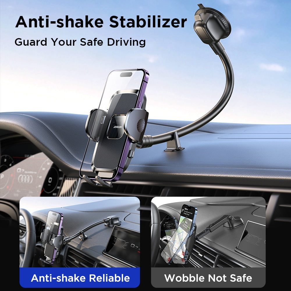 Dashboard Phone Holder for Car | 360° Flexible Long Arm