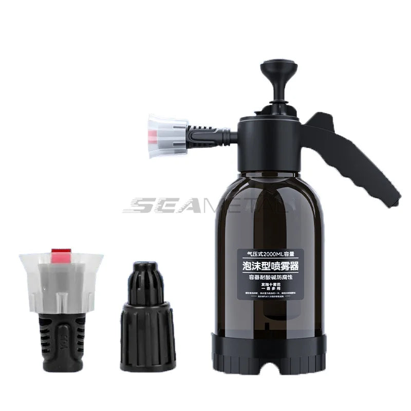 SEAMETAL Car Wash Foam Sprayer | 2L Hand Pump Foam Cannon