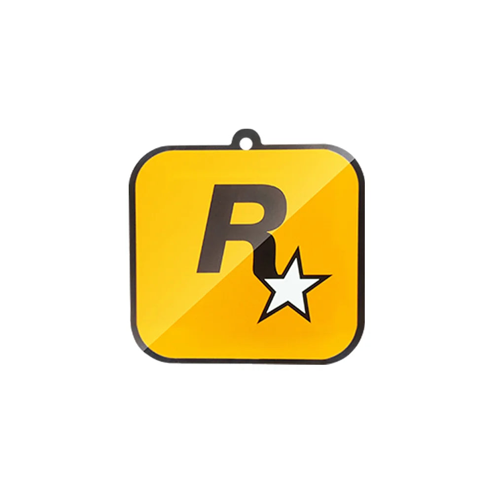 Rockstar Games R Logo Air Freshener | Vehicle Scent Accessory
