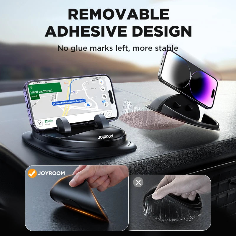Joyroom Universal Dashboard Car Phone Holder | Silicone Anti-Slip Mount