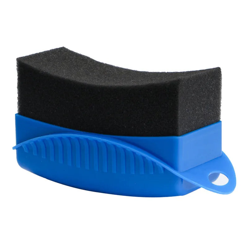Car Tire Shine Sponge Brush with Cover | Premium Tire Dressing