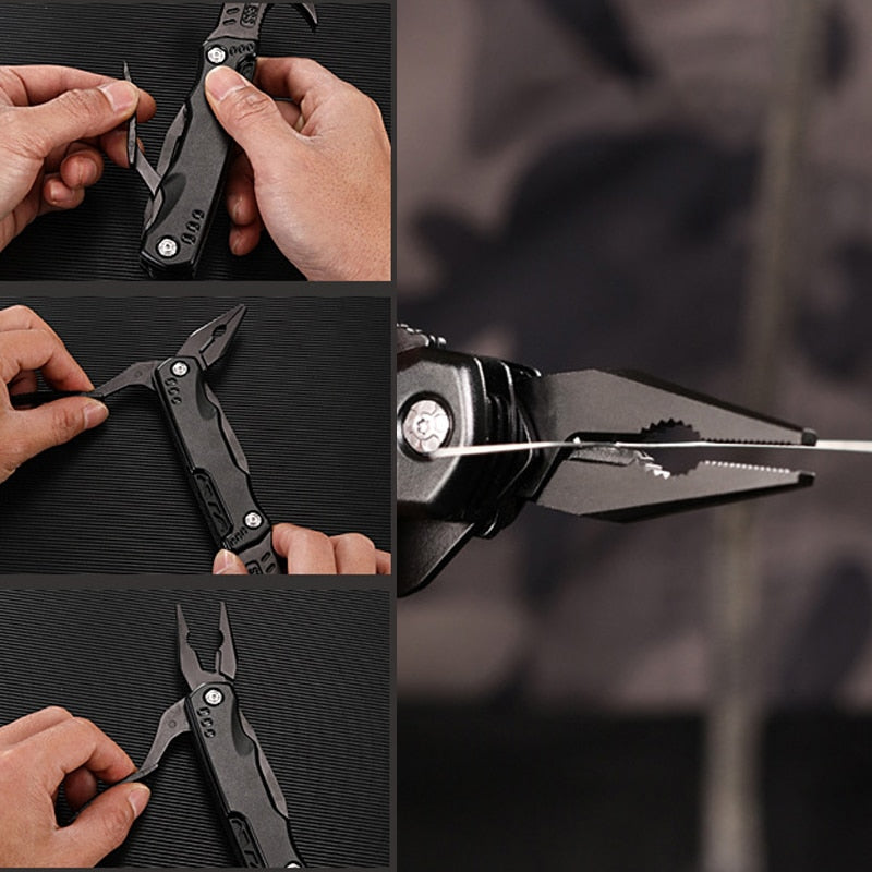 Multifunctional Pliers Multitool | Stainless Steel Claw Hammer