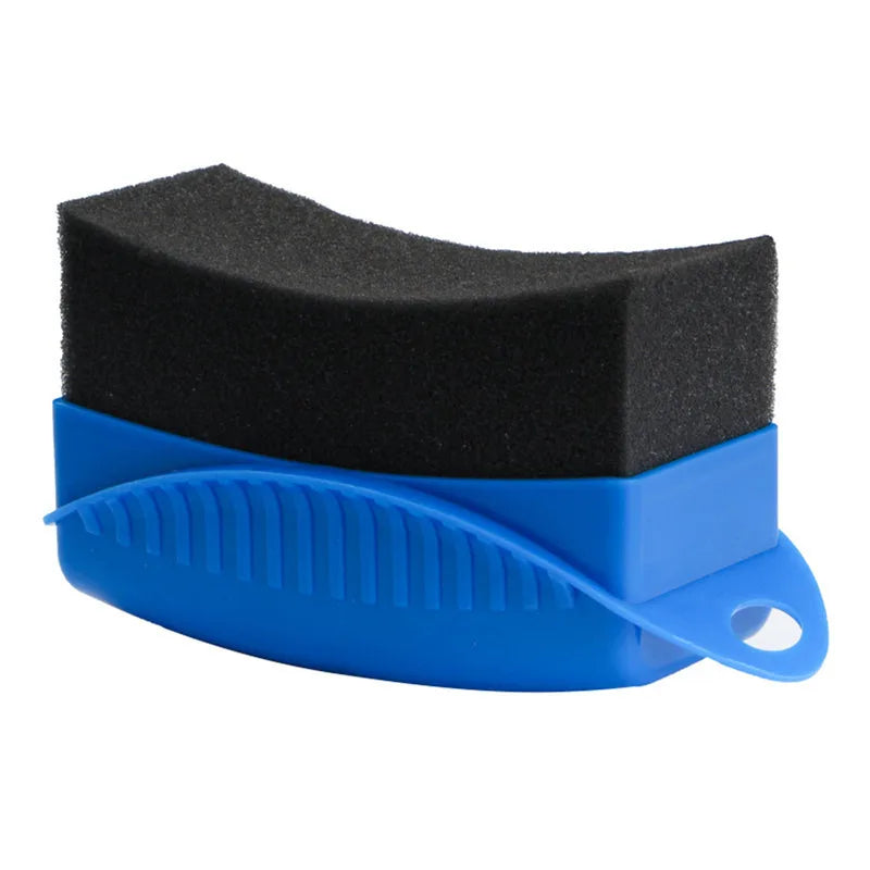 Car Tire Shine Sponge Brush with Cover | Premium Tire Dressing