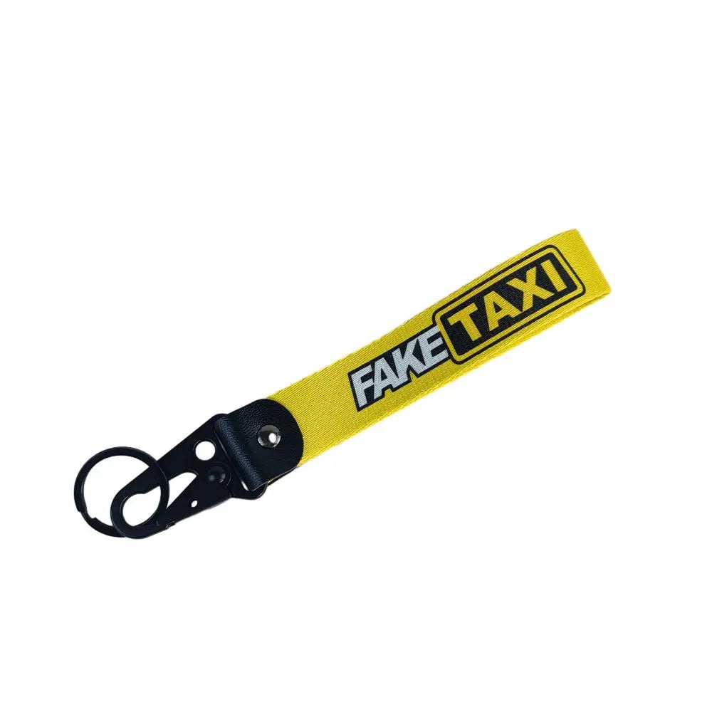 Funny Car Keychain Keyring | FAKETAXI Key Tag Gadget