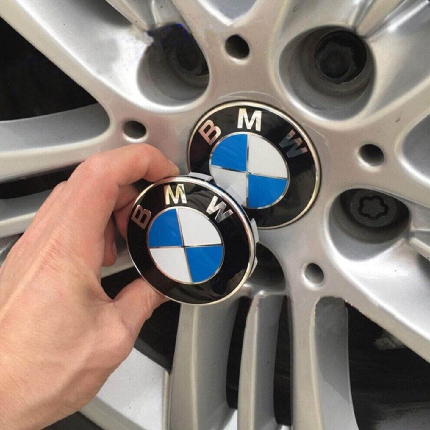 4 Pcs BMW Centre Cap OEM 56mm/68mm Wheel Caps