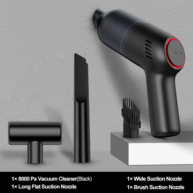 Mini Wireless Car Vacuum Cleaner | Cordless Handheld & Rechargeable