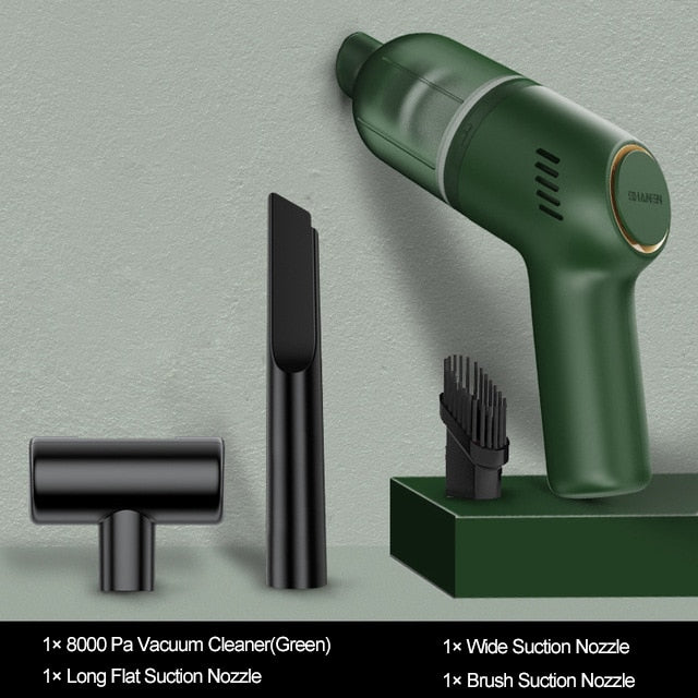 Mini Wireless Car Vacuum Cleaner | Cordless Handheld & Rechargeable