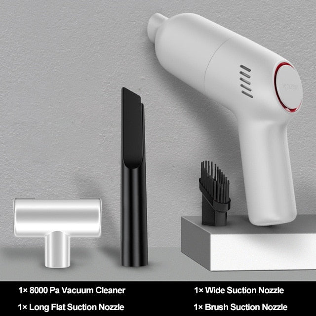Mini Wireless Car Vacuum Cleaner | Cordless Handheld & Rechargeable