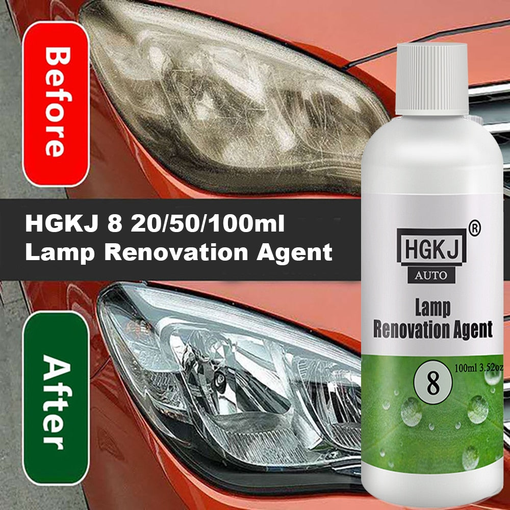 Lamp Renovation Agent | Headlight Polish Restoration Kit