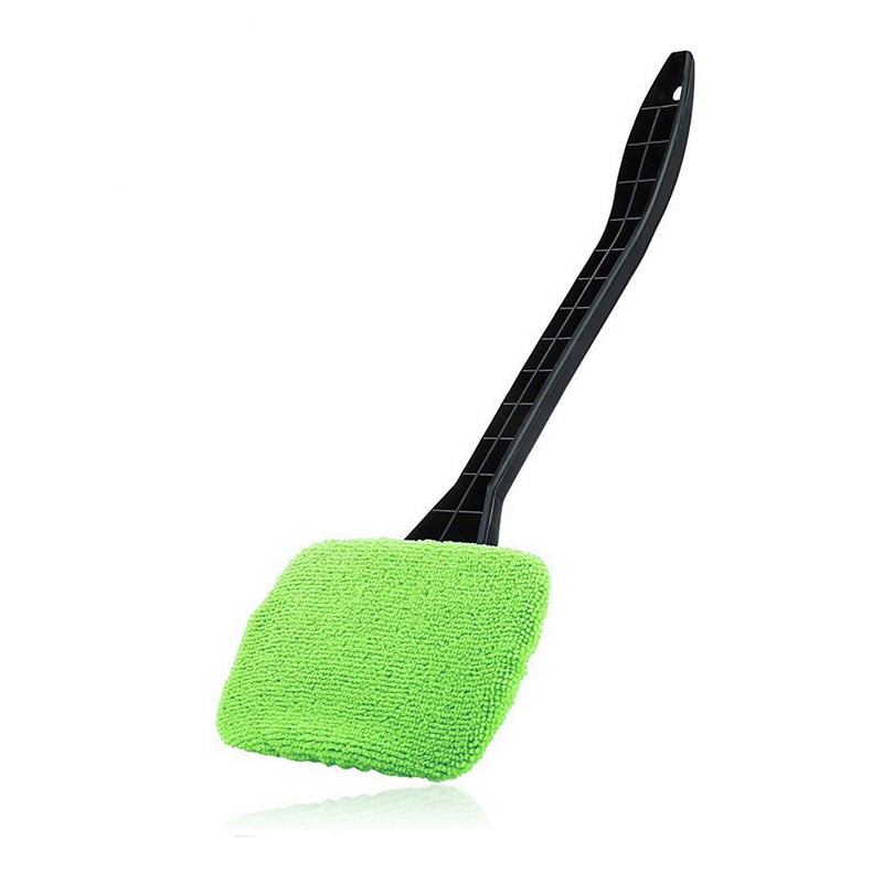 Long Handle Microfiber Car Windscreen Cleaner | Demister Pad Tool