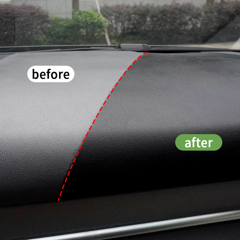 Leather & Plastic Refurbishing Coating Spray | Dashboard Cleaner