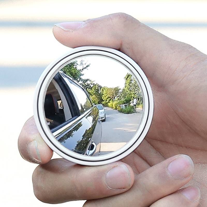 BLIND SPOT MIRRORS x2 – Cars, Vans, 360 degree, Convex, Adjustable, Waterproof, Rear View, Road Traffic Safety