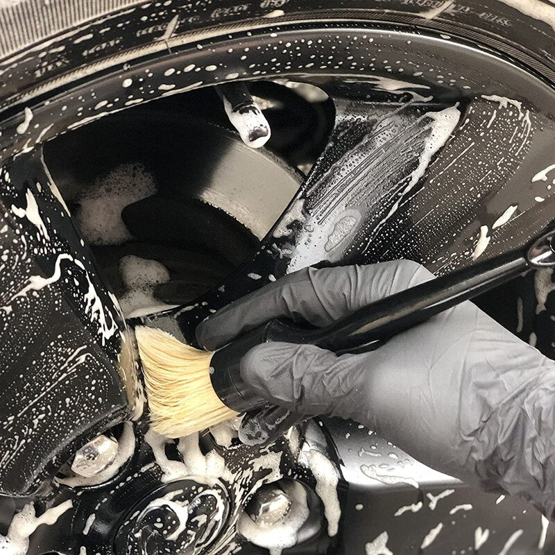 Ultra Soft Car Detailing Brush – Boar's Hair Bristles