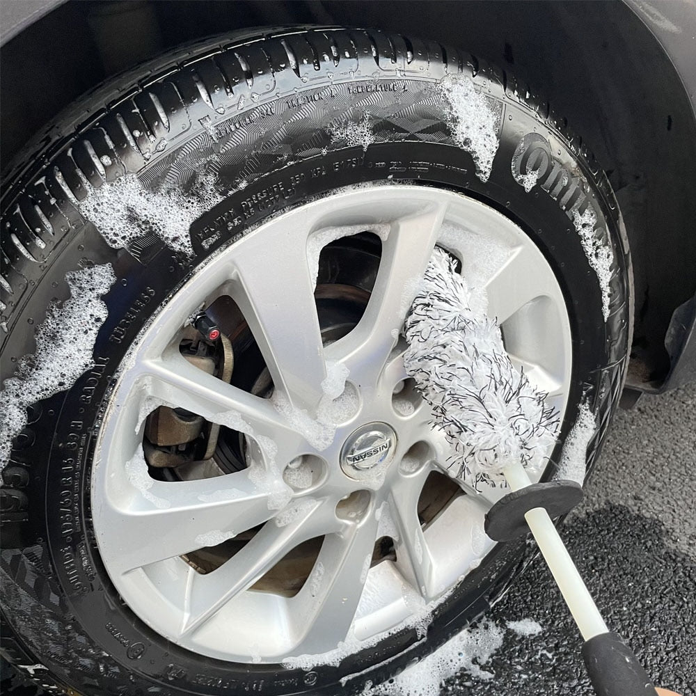 Microfiber Alloy Wheel Cleaning Brush | Gentle and Effective