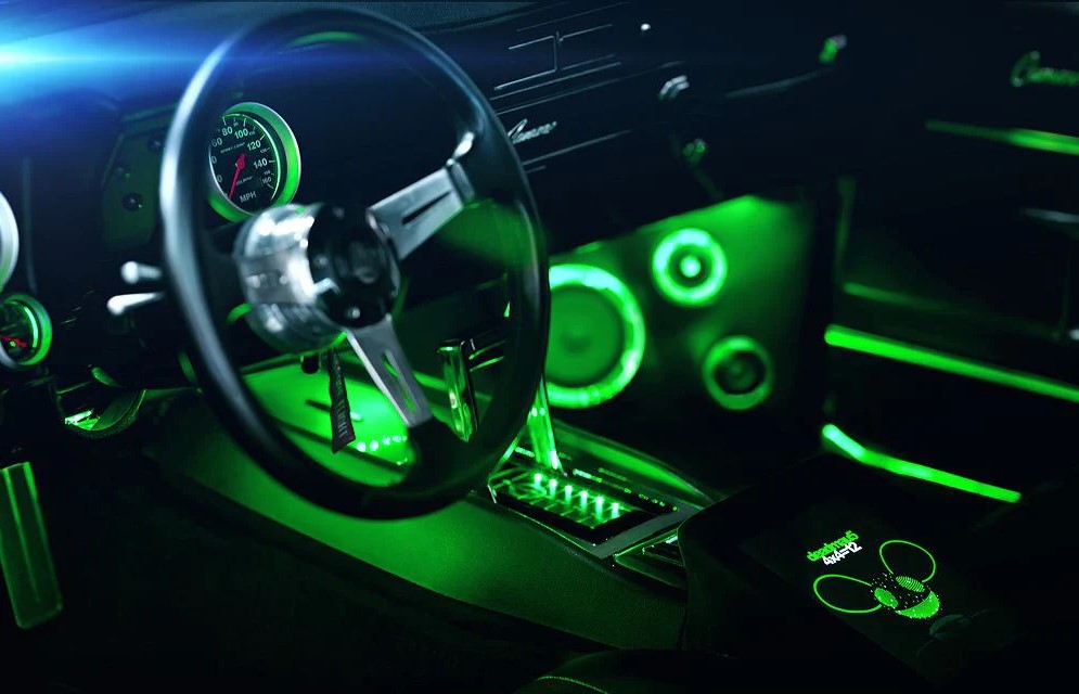 Universal Neon LED Car Interior Lights | Ambient Footwell Lighting
