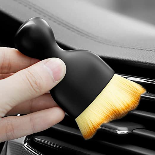  Auto Interior Dust Brush, Car Cleaning Brushes Duster, Soft  Bristles Detailing Brush Dusting Tool for Automotive Dashboard, Air  Conditioner Vents, Leather, Computer,Dashboard,Scratch Free 2pcs :  Automotive