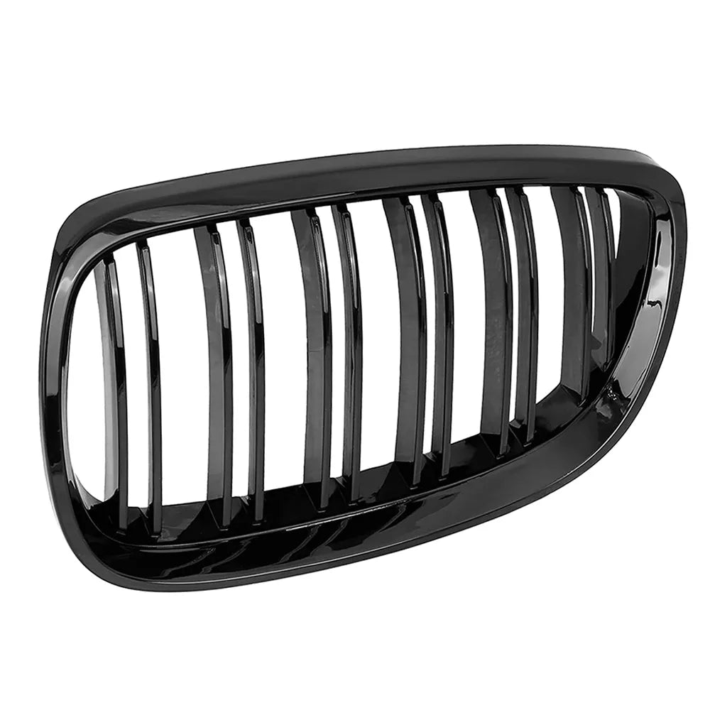 Gloss Black Kidney Grill for BMW E92 E93 M3 | Dual Slat M Style