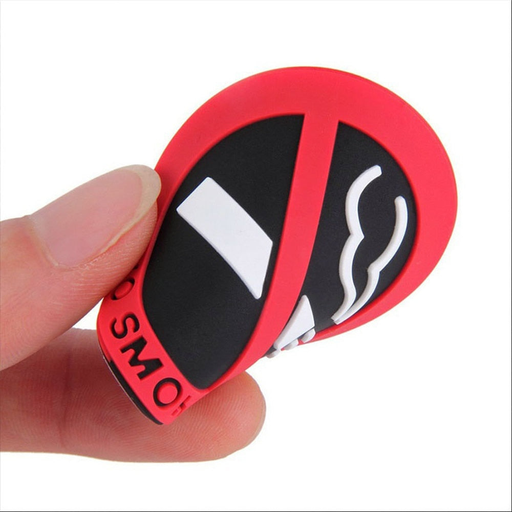 5x No Smoking Waterproof Vinyl Stickers for Car & Taxi