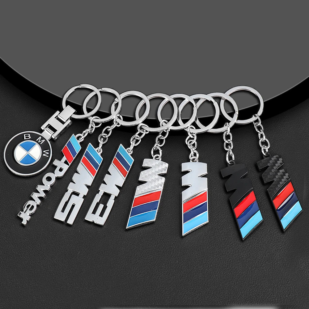 BMW M Carbon Fibre Keychain - M Performance Emblem