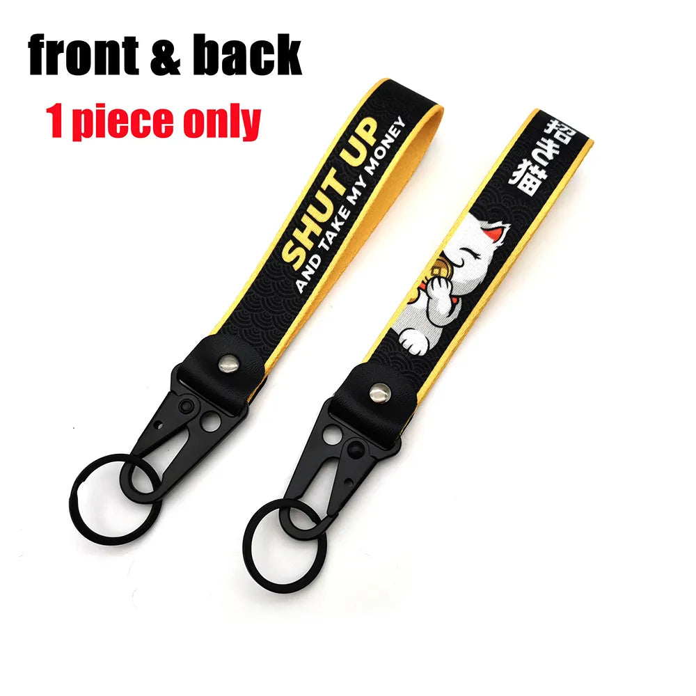 JDM Style Car Keychain | Low Life Fake Taxi Key Tag