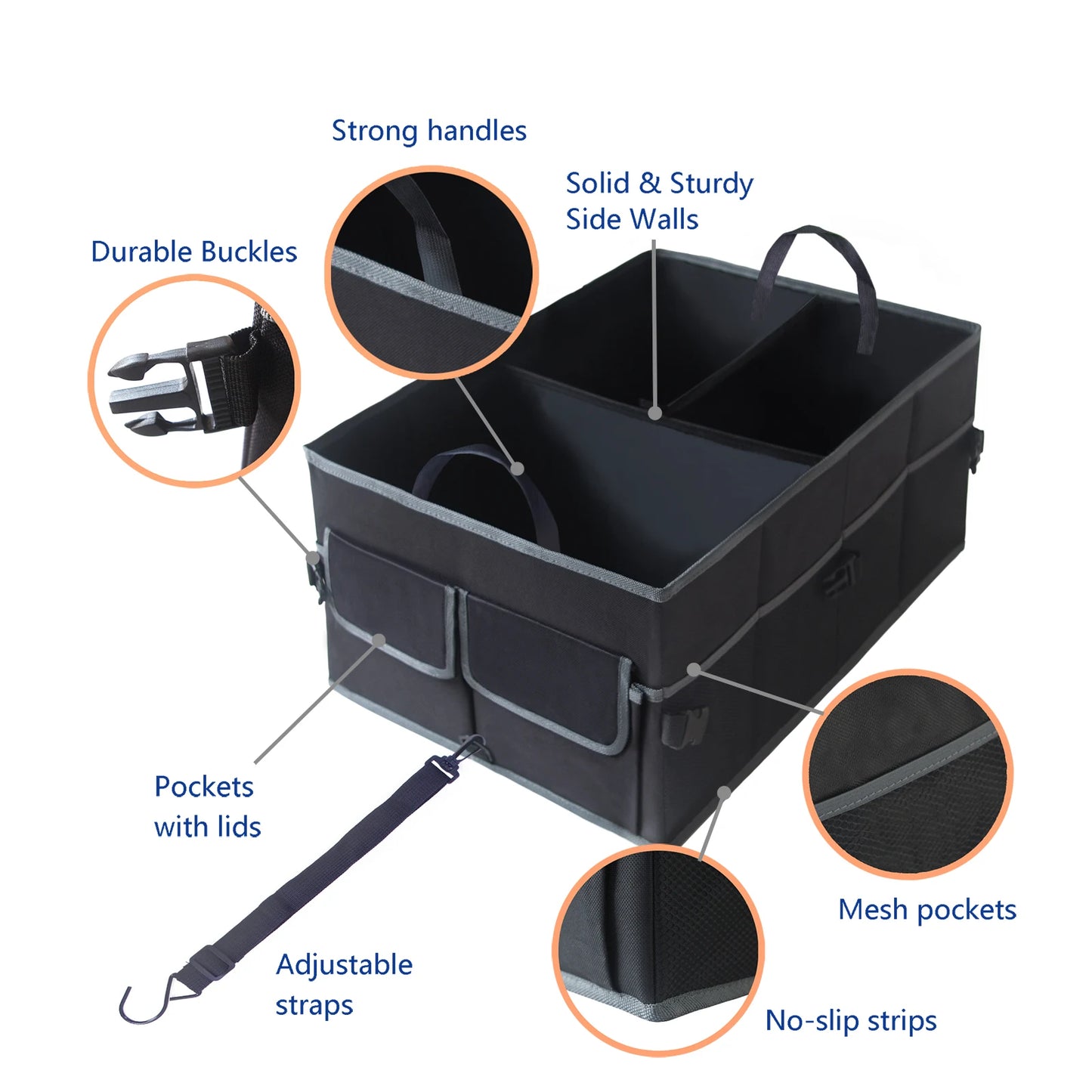 Auto Car Trunk Storage Organizer Box