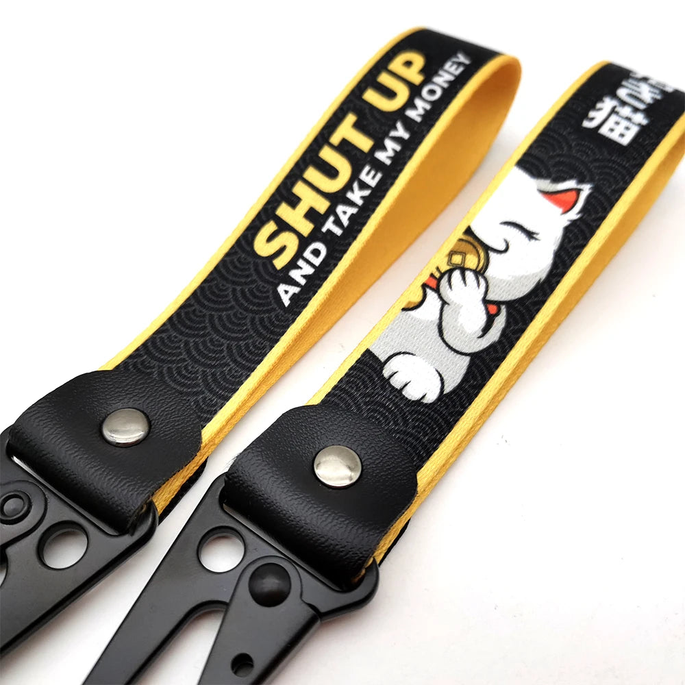 JDM Style Car Keychain | Low Life Fake Taxi Key Tag