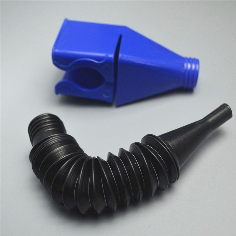 Universal Plastic Oil Funnel | Car & Motorcycle Refuelling Tool