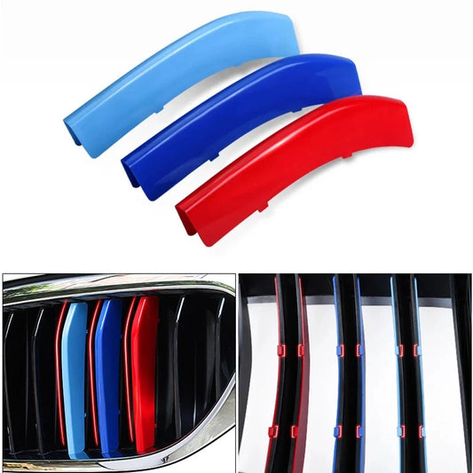 3 Pcs Front Grille Insert Trims for BMW