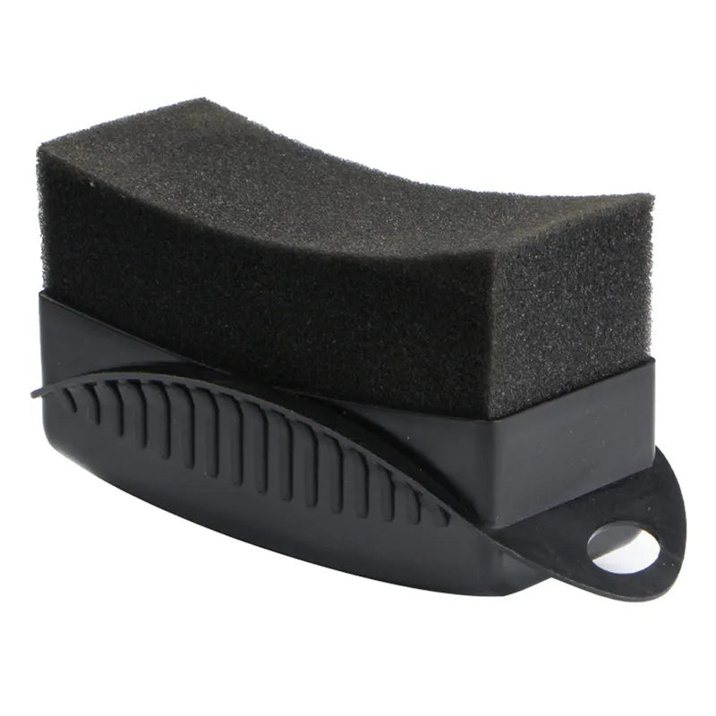Car Tire Shine Sponge Brush with Cover | Premium Tire Dressing