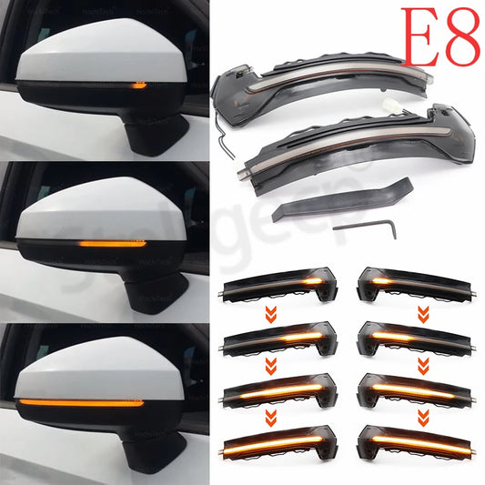 Dynamic Blinker Turn Signal Indicator Light for Audi A3 8V