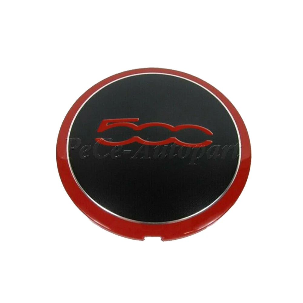 Fiat 500 Hubcap Wheels Centre Caps - 133mm