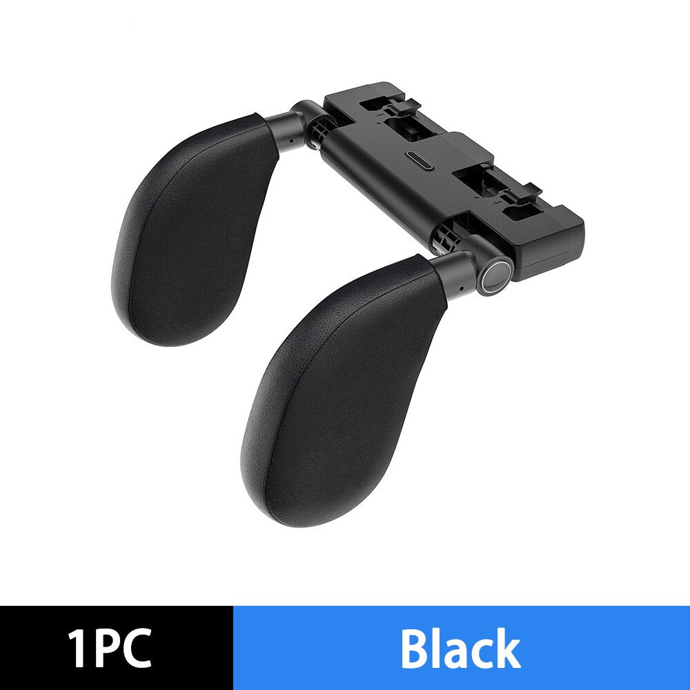 360° Adjustable Car Headrest Pillow – Neck Support for Travel