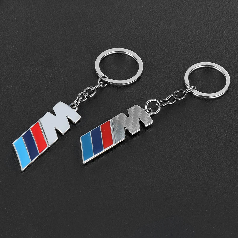 BMW M Carbon Fibre Keychain - M Performance Emblem