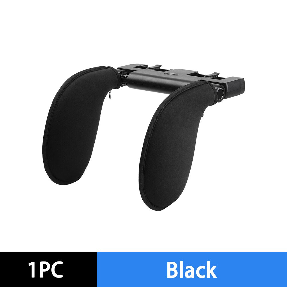 360° Adjustable Car Headrest Pillow – Neck Support for Travel