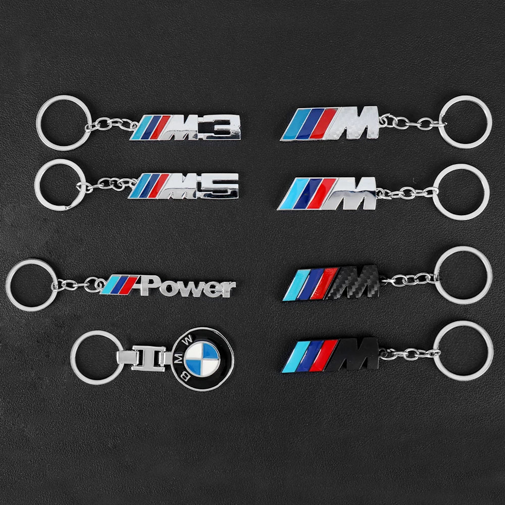 BMW M Carbon Fibre Keychain - M Performance Emblem