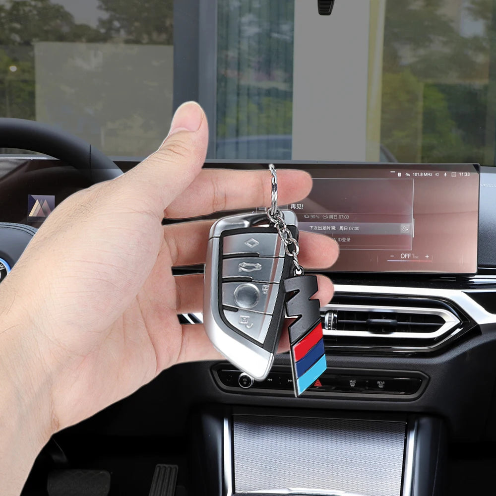 BMW M Carbon Fibre Keychain - M Performance Emblem