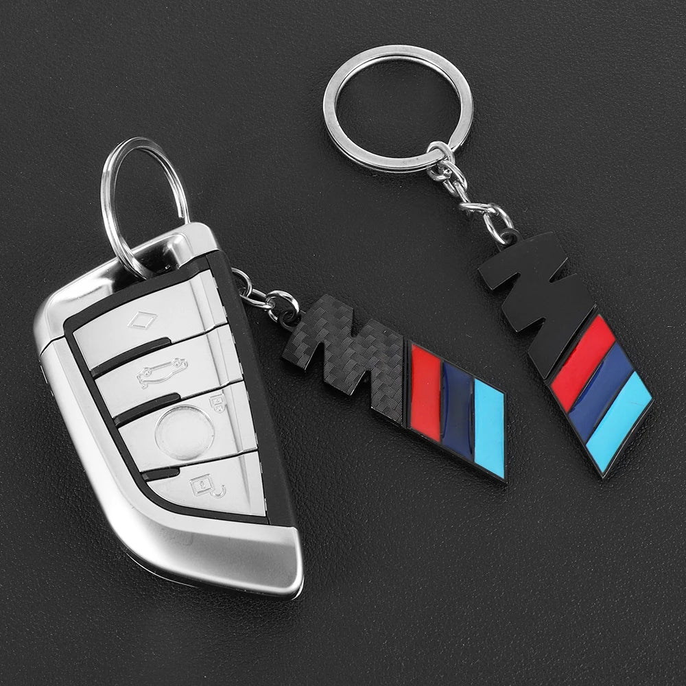 BMW M Carbon Fibre Keychain - M Performance Emblem