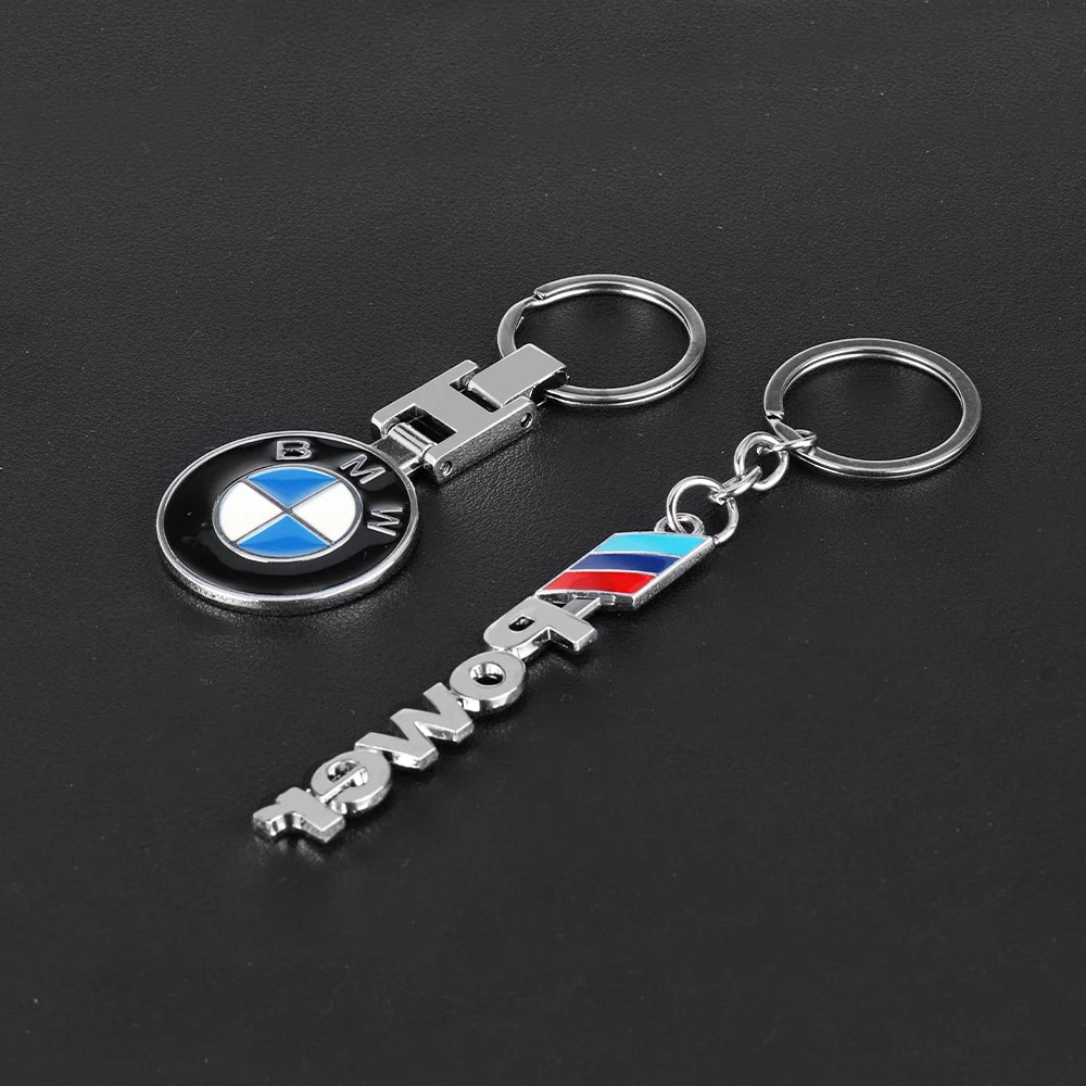 Emblem Keychain BMW M Carbon Fibre Keychain - M Performance Emblem