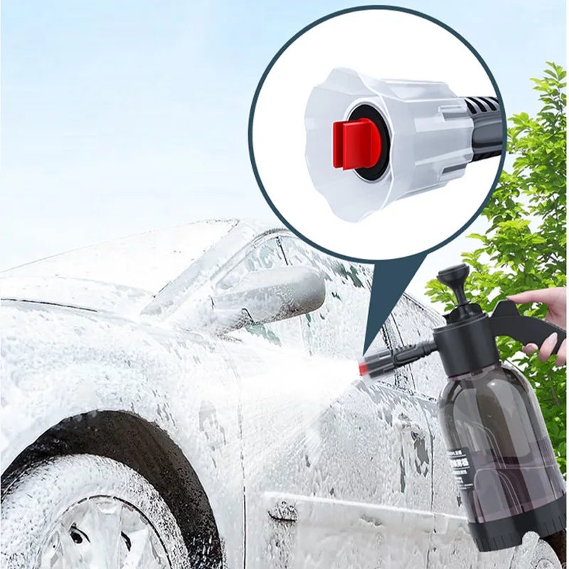 SEAMETAL Car Wash Foam Sprayer | 2L Hand Pump Foam Cannon