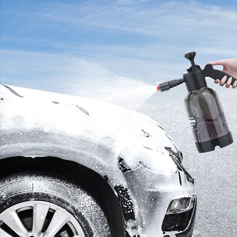SEAMETAL Car Wash Foam Sprayer | 2L Hand Pump Foam Cannon