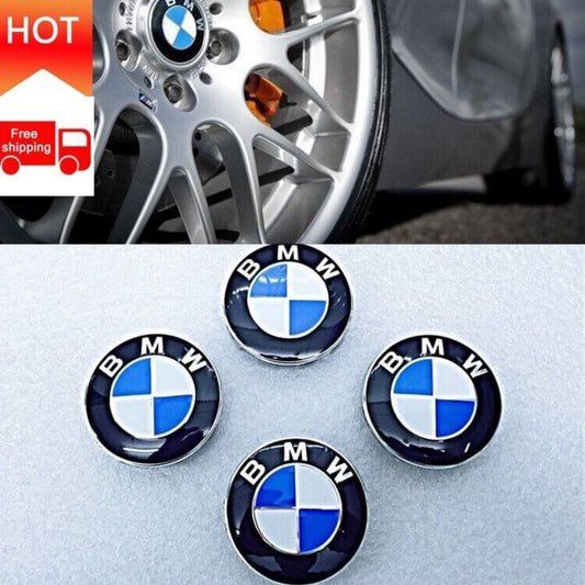 4 pcs BMW CENTER CAP OEM 56mm 68mm Car Wheel Hub Cap Auto Rim Covers For E36 E46 E53 E90 E60 E61 E92 E91 E87 X1 X3 X5 X6 F30 F20 F10 G30 G11