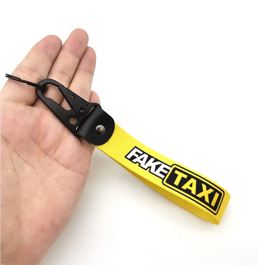 Funny Car Keychain Keyring | FAKETAXI Key Tag Gadget