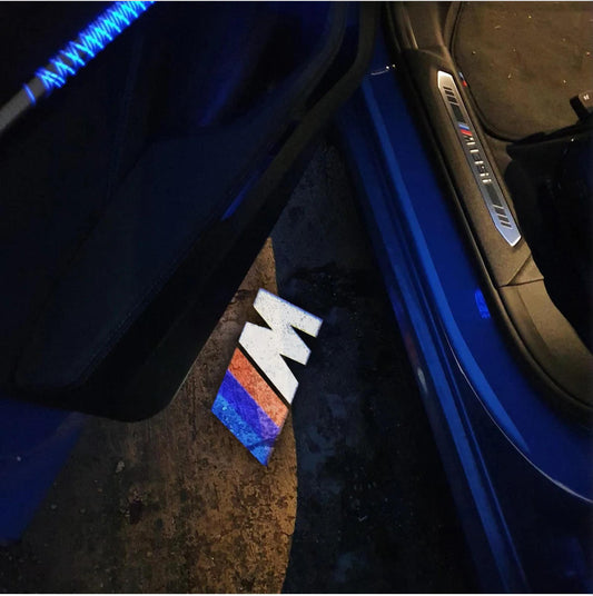 BMW DOOR LIGHTS - Welcome logo - Shadow light Projector Lamps For BMW E90 E91 E92 E93 E60 E61 F10 F07 E63 E64 F12 F13 F30 E87