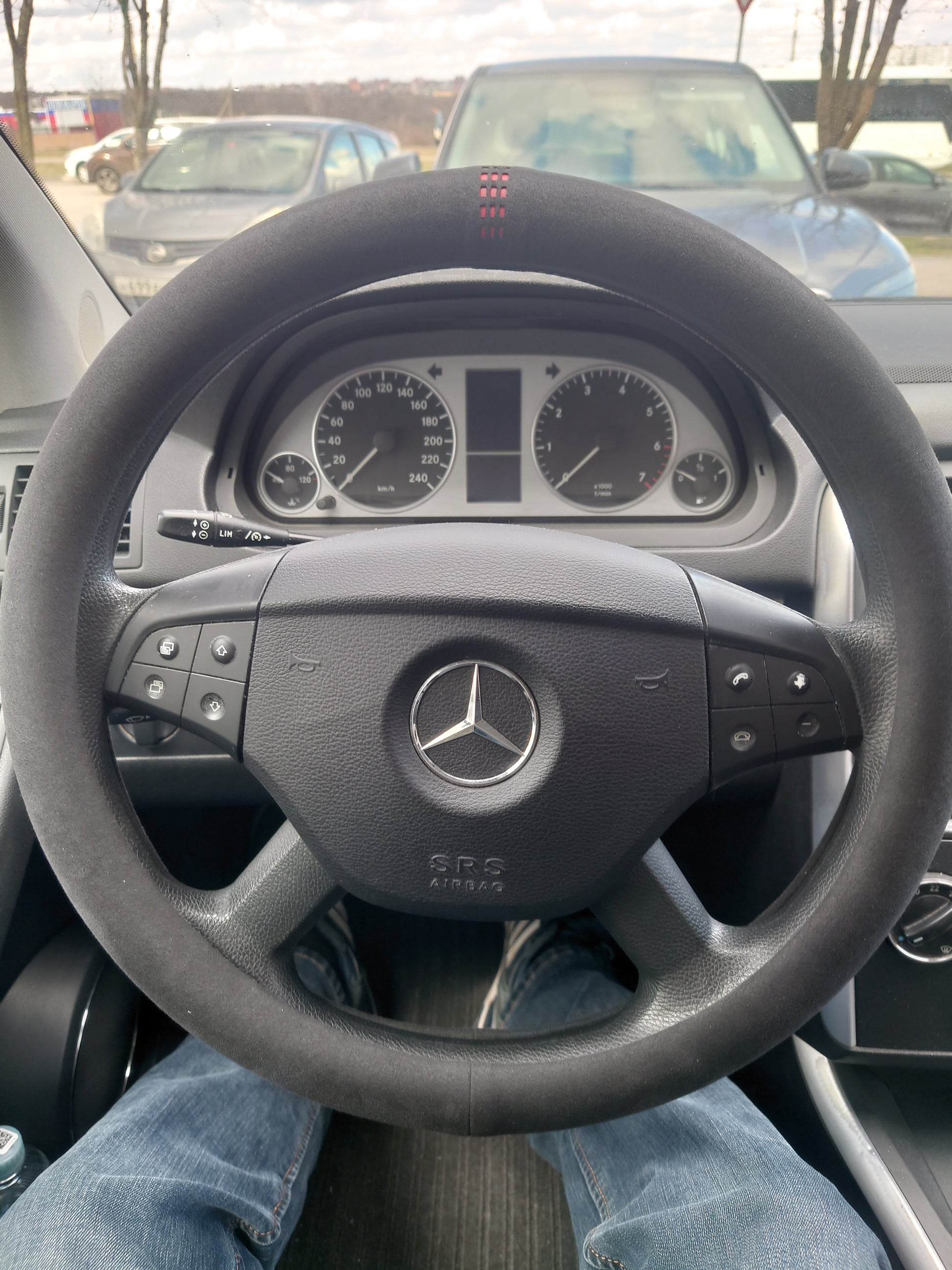 Universal Suede Leather Steering Wheel Cover | Anti-Slip 15inc