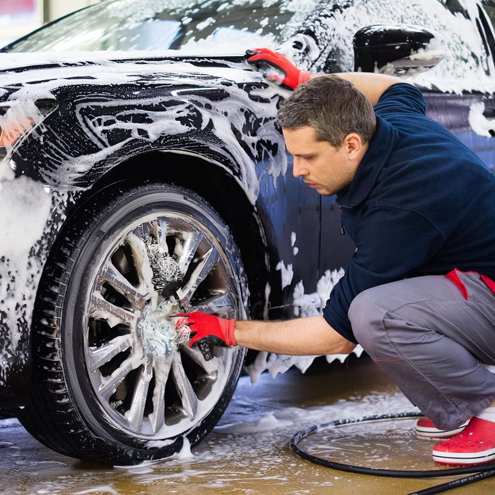 Microfiber Alloy Wheel Cleaning Brush | Gentle and Effective