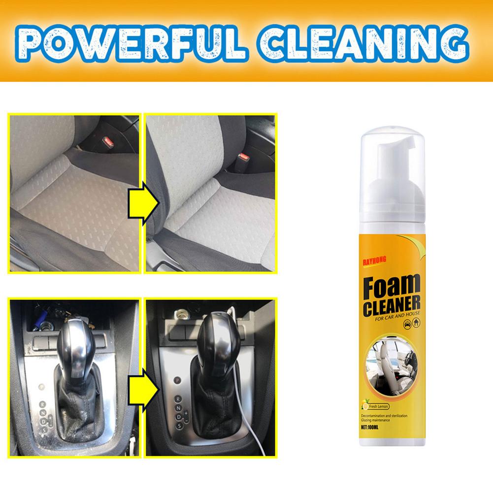 Multi-Purpose Foam Cleaner Spray | Car Interior Foam Spray