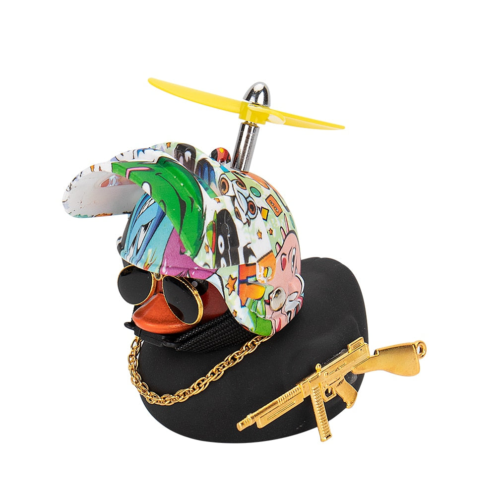 Decorative Squeaky Duck Bicycle Horn | Car Dashboard Ornament