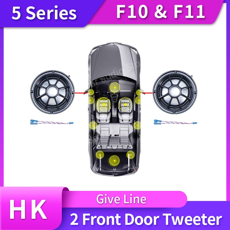 HK BMW F10 F11 5 Series Speaker Kits | High Quality Audio Upgrade