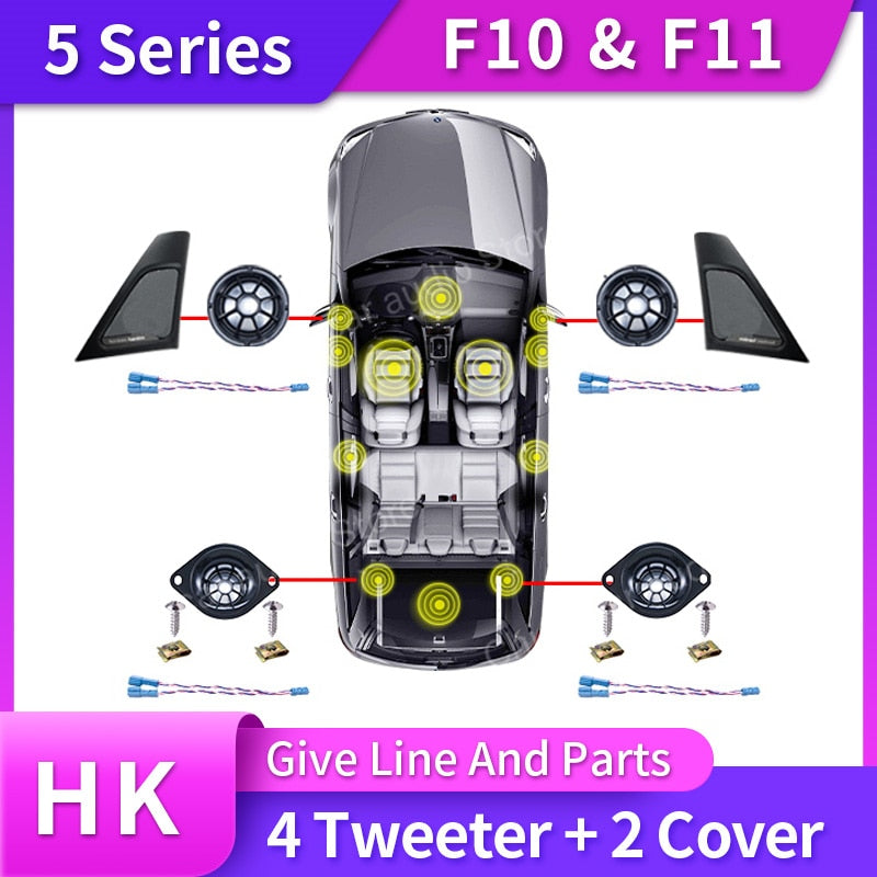 HK BMW F10 F11 5 Series Speaker Kits | High Quality Audio Upgrade